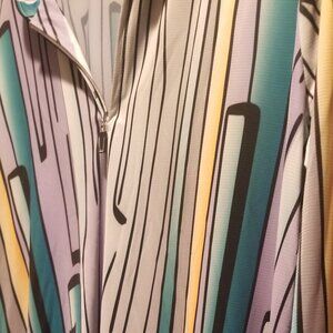 Jamie Sadock golf shirt womens sunsense long sleeve XXL